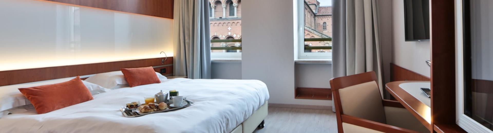 Doppelzimmer Twin Zimmer-Hotel Astoria Mailand